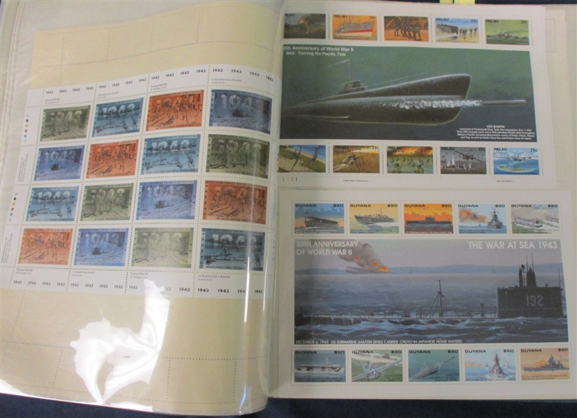 Worldwide MNH WW2 Topical Collection (Est $500-600)