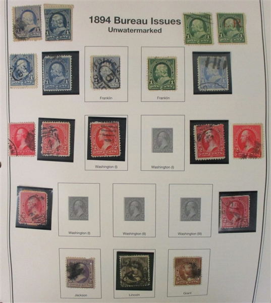 USA Collection to 1976 in Mystic Heirloom Album (Est $90-120)