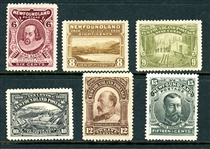 Newfoundland Scott 98-103 Unused 1911 Complete Set (SCV $422)