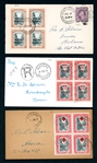 Bahamas Group of 6 Covers, 1917-1919 (Est $200-250)