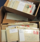 Banker Box with Sorted US and British Covers (Est $150-250)