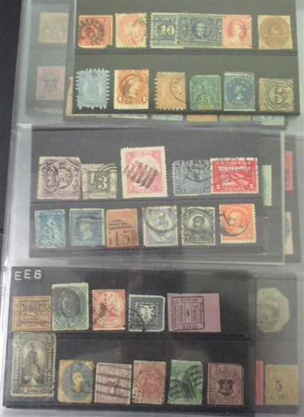 Binder Holding Mostly Vintage Stamps (Est $750-900)