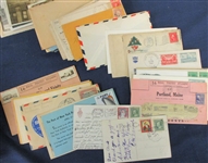 Small Postcard and Cover Lot (Est $50-75)