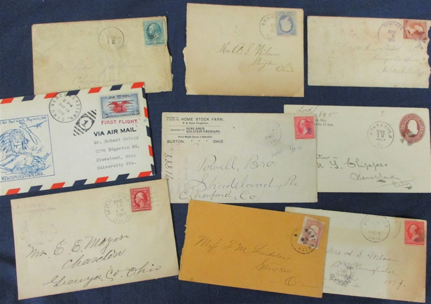 Small Postcard and Cover Lot (Est $50-75)