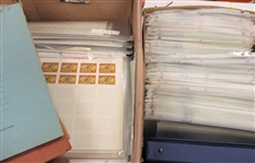 2 Big Boxes Loaded with Foreign Full Sheets (Est $800-1000)