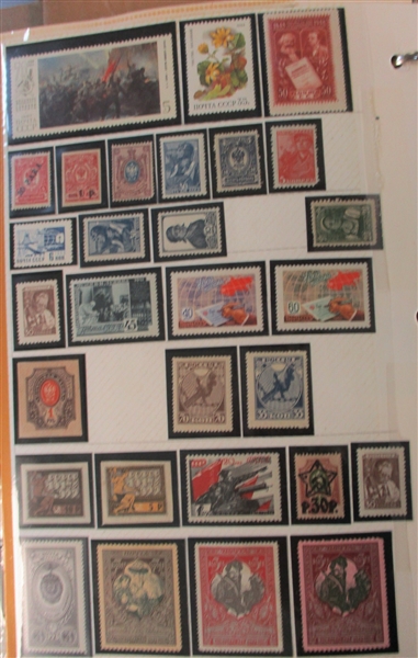 Russia Group of Collections to 1998 (Est $400-600)