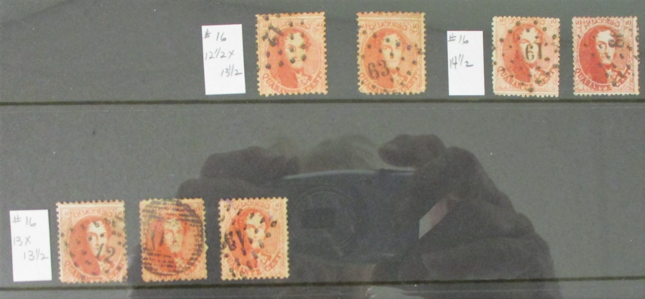 Belgium Early Cancel Collection (Est $300-400)