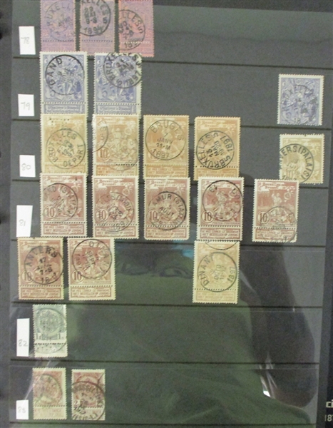Belgium Early Cancel Collection (Est $300-400)