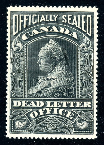 Canada Scott OX3 MH VF, 1907 Post Office Seal (SCV $150)