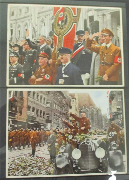 WW2 Hitler Cards, Stamps, Covers, and Labels (Est $100-150)