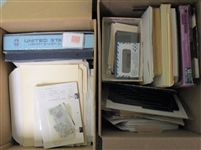 Two Large Boxes - One Stamps, One Supplies - OFFICE PICKUP ONLY!