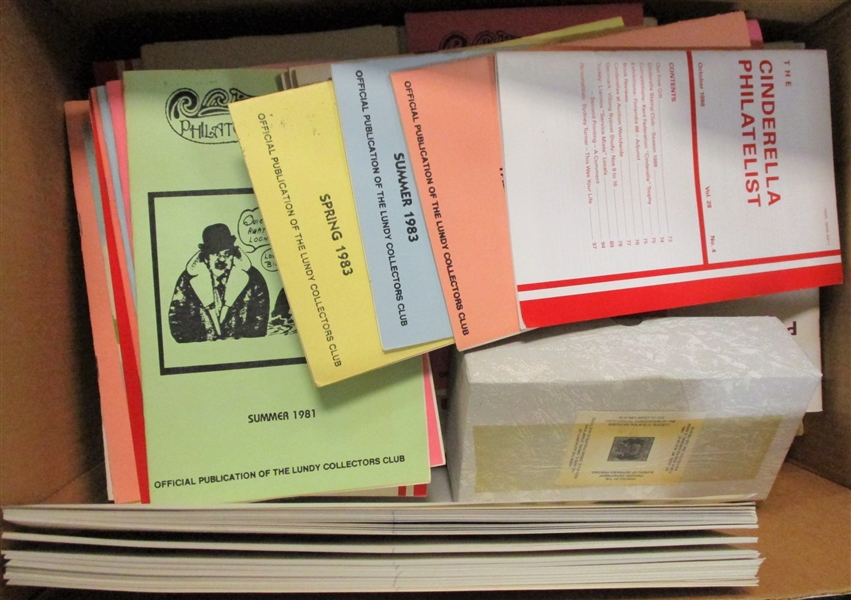 Philatelic Literature Lot and More - OFFICE PICKUP ONLY