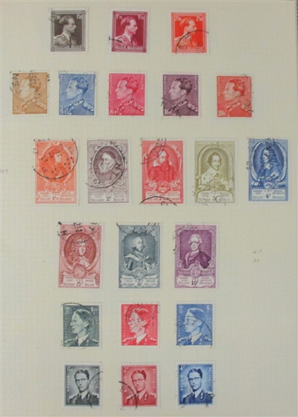 Worldwide Collection on Scott Quadrille Pages - Several Better (Est $200-250)