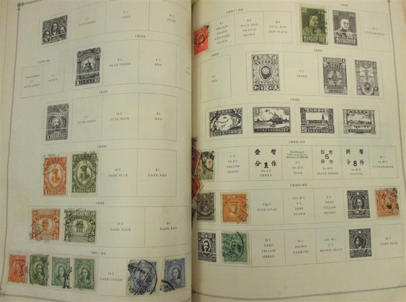 Scott International Volumes 1 and 2, 1000's of Stamps (Est $150-200)