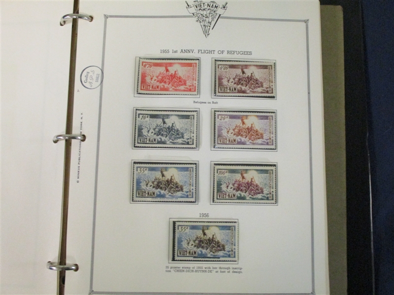 South Vietnam Mint Collection with Better Singles and Sets (SCV $728)