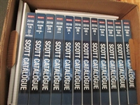2019 Scott Catalogs - 12-Volume Set, Used But in Like-New Condition (Est $200-250)- 