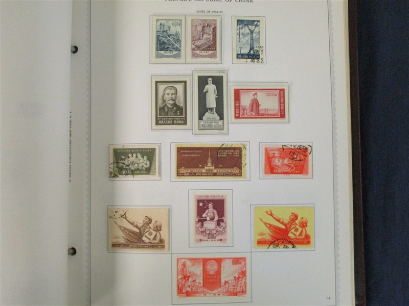 People's Republic of China Collection in Minkus Album to 1987 (Est $700-900)
