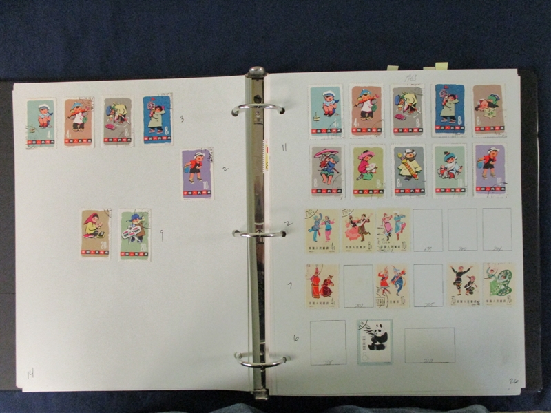 People's Republic of China Collection on Homemade Pages to 1990's (Est $250-350)