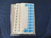 USA MNH Plate Strips, 13c to 20c Values (Face $400+)