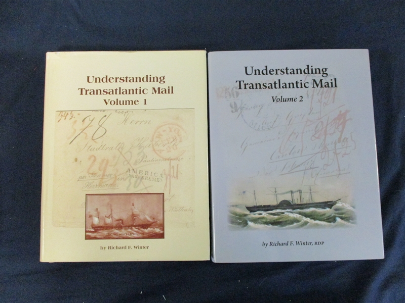 Understanding Transatlantic Mail Volumes I and II, Richard F. Winter (Est $90-120)