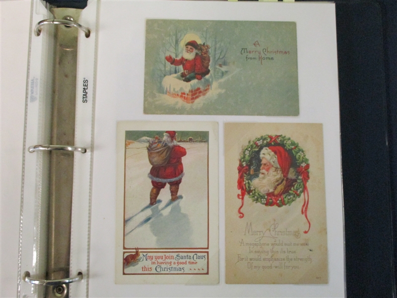 Christmas Topical Collection - Stamps, Postcards, Covers (Est $250-300)