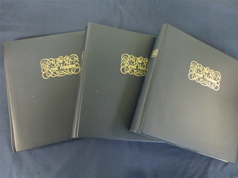 Royal Wedding 3 Volume Mint Collection (Est $200-300)