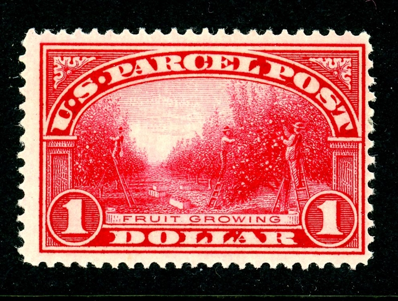 USA Scott Q12 MLH Fine, 1913 $1 Parcel Post (SCV $250)