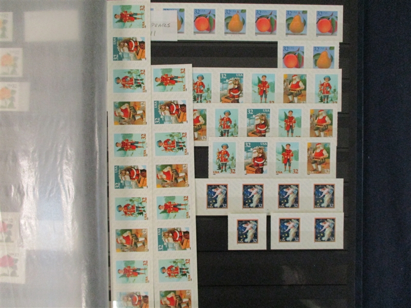 Advanced Mint Plate Number Coil Strip Collection (Est $900-1200)