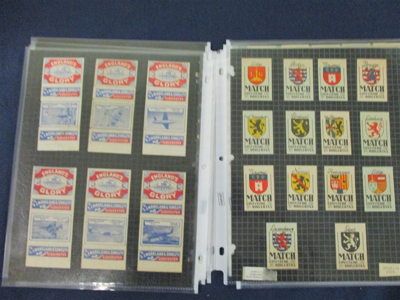 Vintage Match Book Covers - Mostly Foreign Sets (Est $90-120)