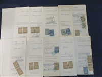 Canada Saskatchewan Law Stamps on Documents (Est $100-200)
