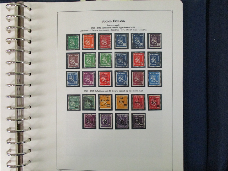 Finland Collection in Kabe Album to 1970's (Est $200-250)