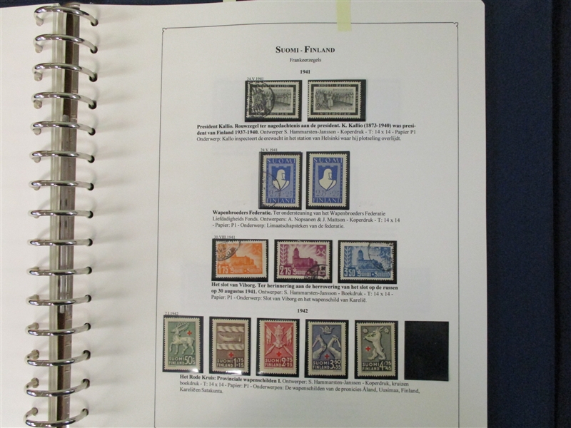Finland Collection in Kabe Album to 1970's (Est $200-250)