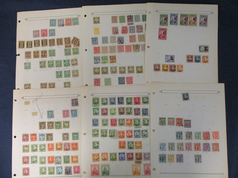 Asia Small Boxlot - Lots of Stamps! (Est $250-300)