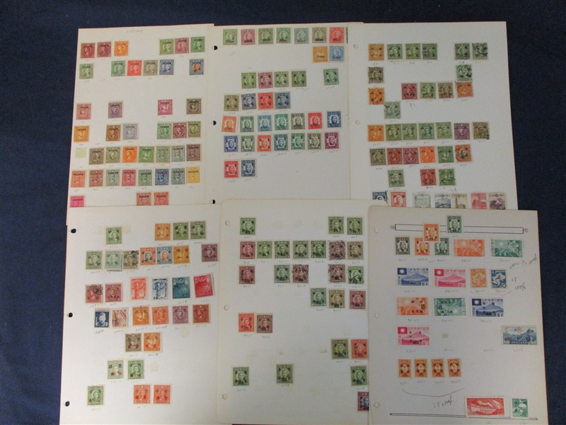 Asia Small Boxlot - Lots of Stamps! (Est $250-300)