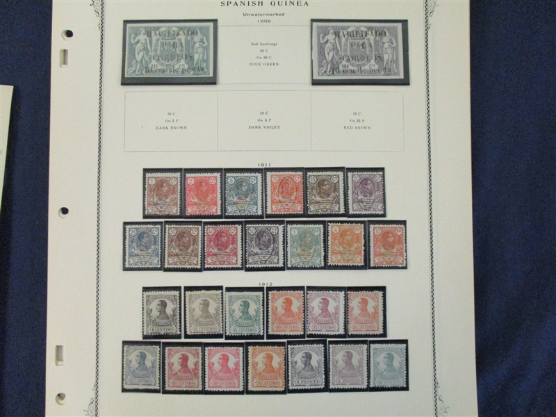 Fabulous Spanish Guinea Collection - Many Better Throughout! (Est $750-1000)
