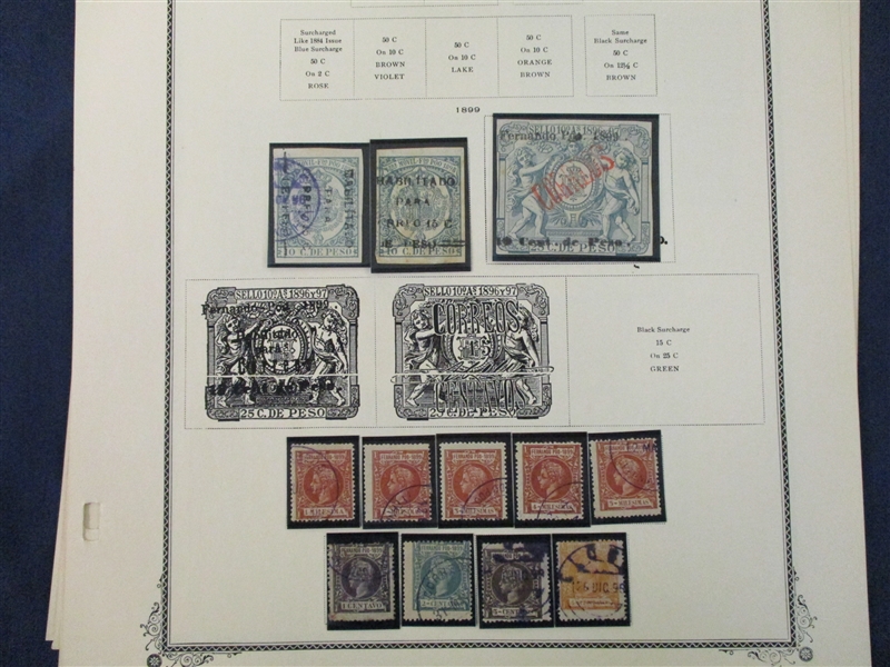 Fernando Po Used Collection to 1929 (Est $90-120)