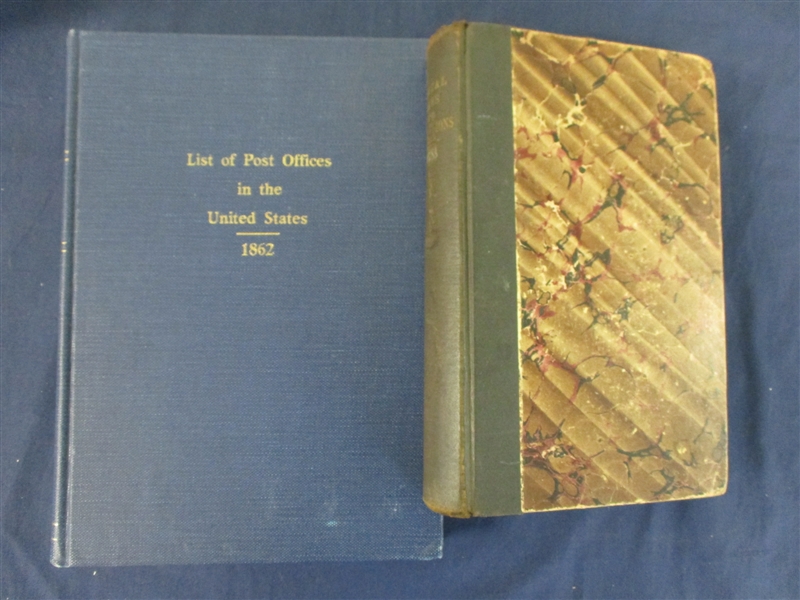 2 Vintage Hardcover Books, Both Post Office Related  (Est $100-150)
