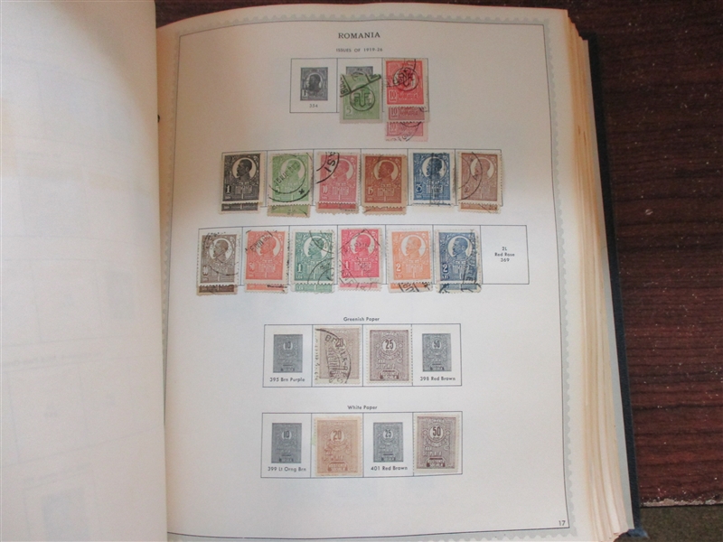 Foreign Albums with about 18,000 Stamps (Est $350-500)