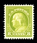 USA Scott 414 MNH VF, 8c Franklin (SCV $100)