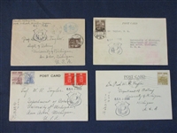 Japan Post WW2 Police Censored Covers/Cards (Est $100-120)