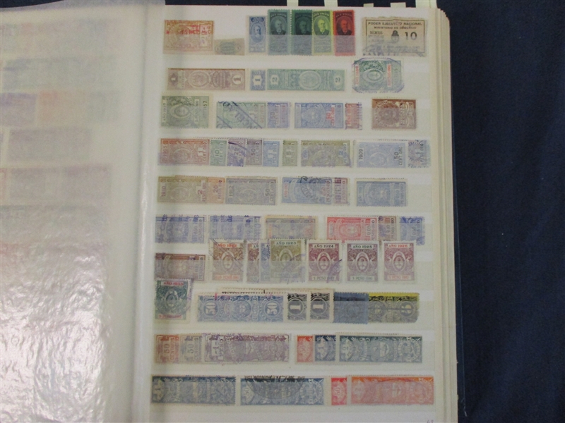 Argentina Large Collection of Revenues, Telegraphs, and Charity Stamps (Est $300-400)