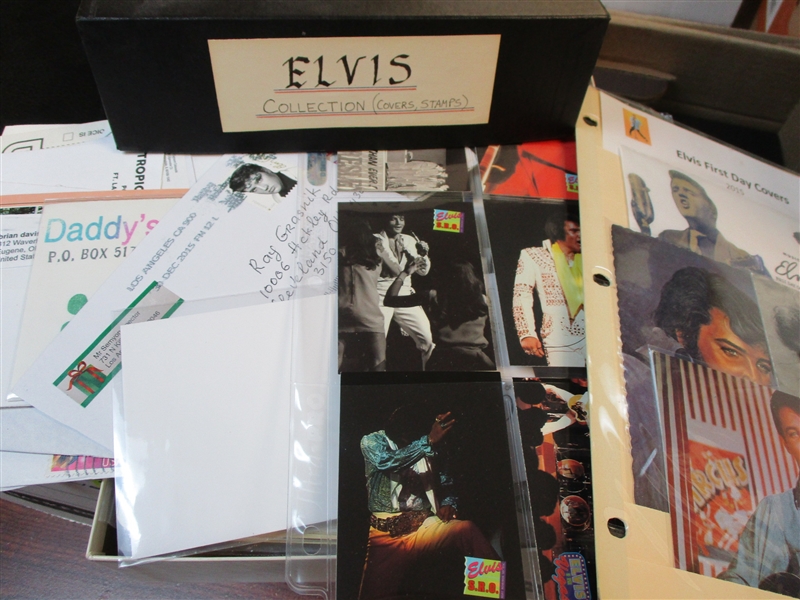 Worldwide Boxlot 3 - USA, Elvis, WW Album, Etc (Est $200-400)