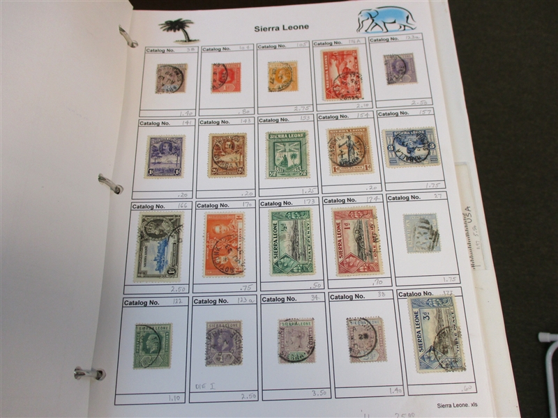 Worldwide Boxlot 4 - British Stamps and Foreign Covers  (Est $150-250)