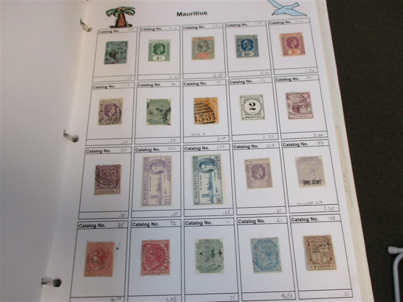 Worldwide Boxlot 4 - British Stamps and Foreign Covers  (Est $150-250)