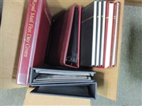 Supply Lot 1 - Stockbooks and Cover Albums - OFFICE PICKUP ONLY!