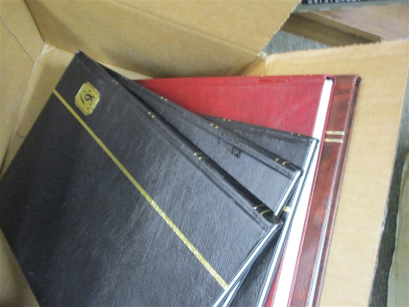 Supply Lot 1 - Stockbooks and Cover Albums - OFFICE PICKUP ONLY!