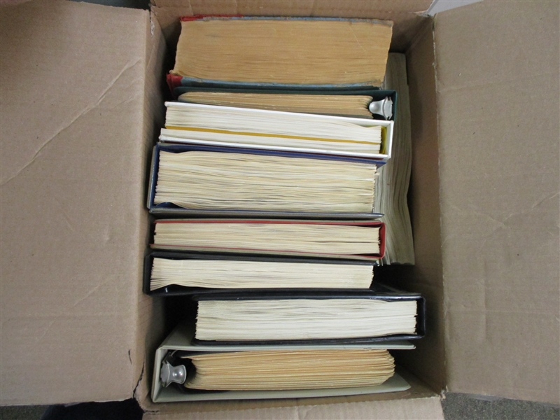 2½ Boxes with Collections/Stockbooks/Remainders! - OFFICE PICKUP ONLY!