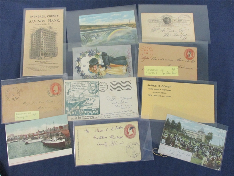 USA Postal History Lot, Most from Texas and Alaska (Est $150-200)