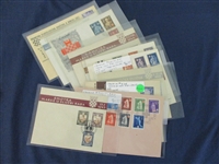 Croatia First Day Cover Lot, 1941-1944 (Est $100-150)