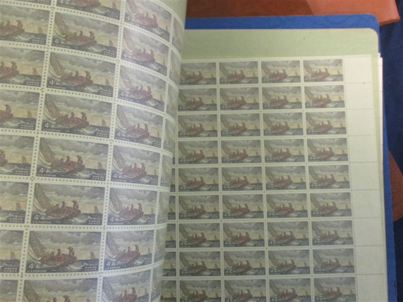 USA Mint Sheets 3¢ through 13¢ Era (Face $580)